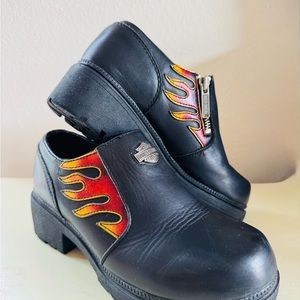 Harley-Davidson Black Ankle Boots
